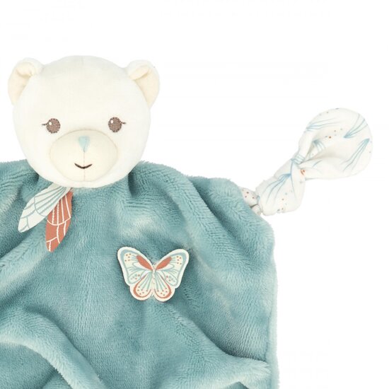 Plume Doudou Ourson Vert  de Kaloo Plume Doudou Ourson Vert  de Kaloo