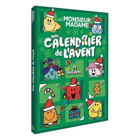 Les Monsieur Madame - Calendrier de l'Avent   de Hachette Jeunesse Les Monsieur Madame - Calendrier de l'Avent   de Hachette Jeunesse