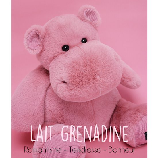 Les Hippos Peluche Hip'Fun 25 cm de Histoire d'ours Les Hippos Peluche Hip'Fun 25 cm de Histoire d'ours