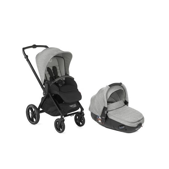 Poussette Muum Pro + nacelle Matrix Light 2 Dim Grey  de Jane
