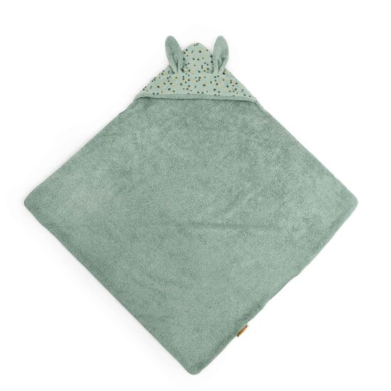 Trois petits lapins Sortie de bain Sauge  de Moulin Roty