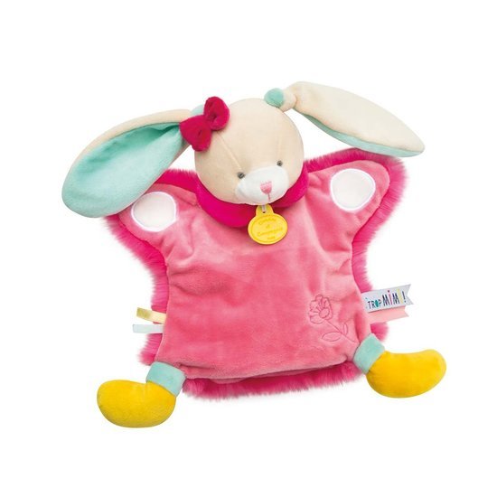 Marionnette Lapin  de Doudou et Compagnie