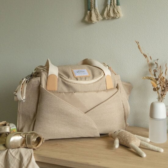 Sac à langer Sydney Eco Gazelle Chiné  de Béaba