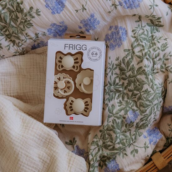 Lot de 4 Sucettes First Crème  de Frigg Lot de 4 Sucettes First Crème  de Frigg