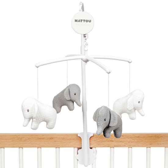 Tembo mobile Blanc/Gris  de Nattou