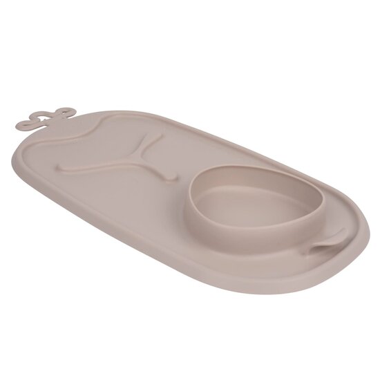 Set de table avec assiette et bol Roll & Go Latte  de B.Box Set de table avec assiette et bol Roll & Go Latte  de B.Box