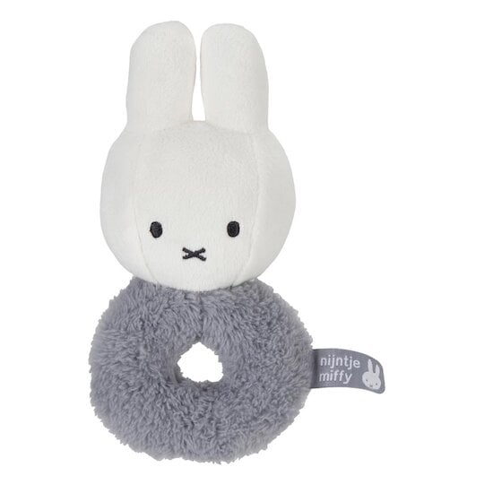 Hochet Miffy Fluffy Bleu  de Miffy