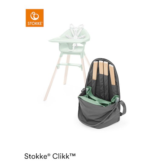 Stokke® Clikk™ sac de transport chaise haute Gris  de Stokke® Stokke® Clikk™ sac de transport chaise haute Gris  de Stokke®