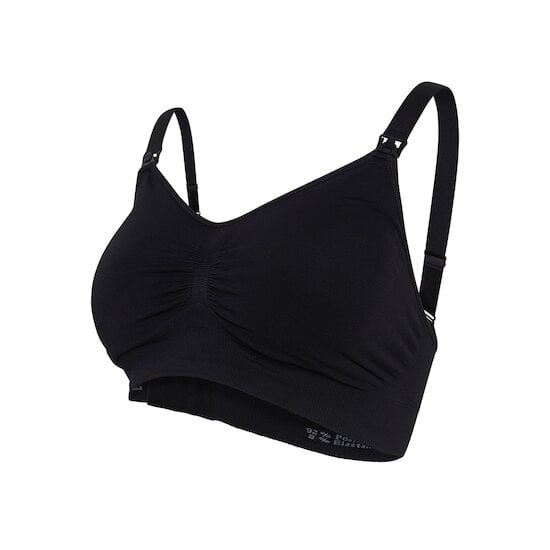 Soutien-gorge grossesse et allaitement rembourré Noir L de Carriwell