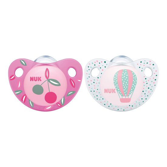 Lot de 2 sucettes Moda 6-18 mois de Tommee Tippee, Sucettes : Aubert