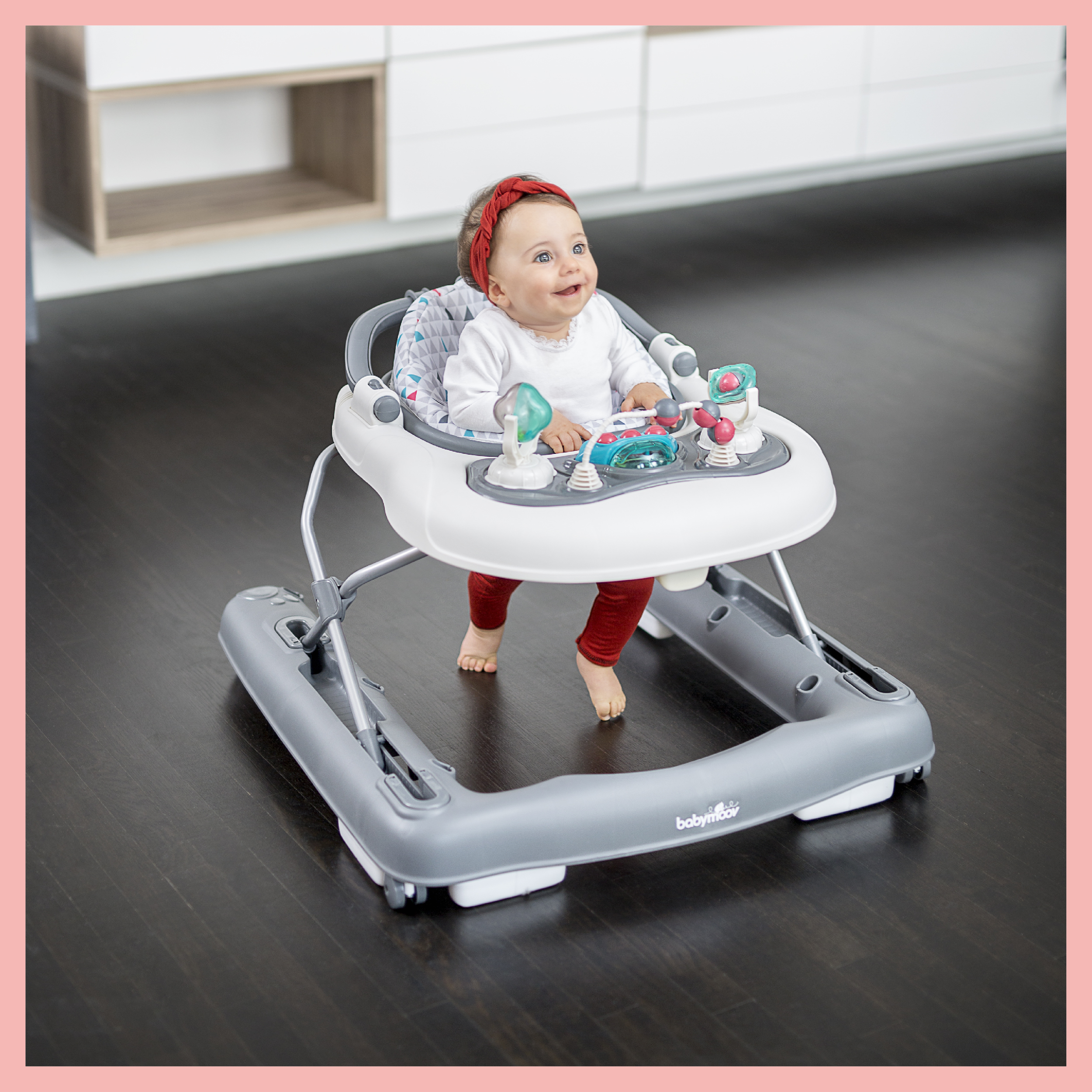 Babymoov trotteur 2 on sale en 1 zinc