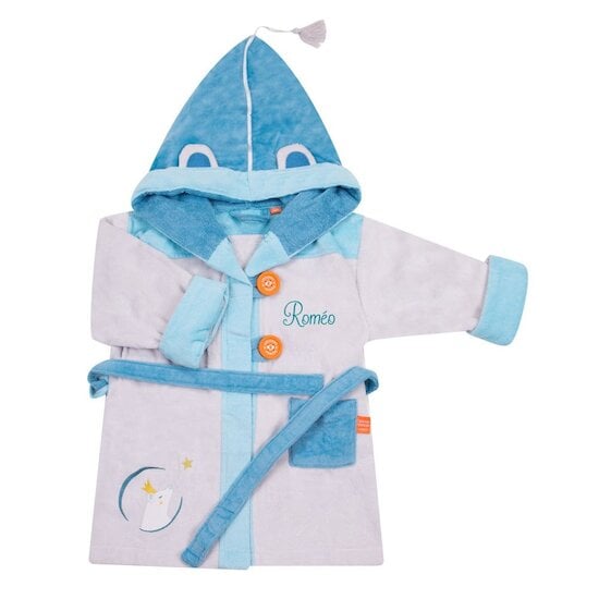 Peignoir Ours Gris 2-4 ans de L'Oiseau Bateau