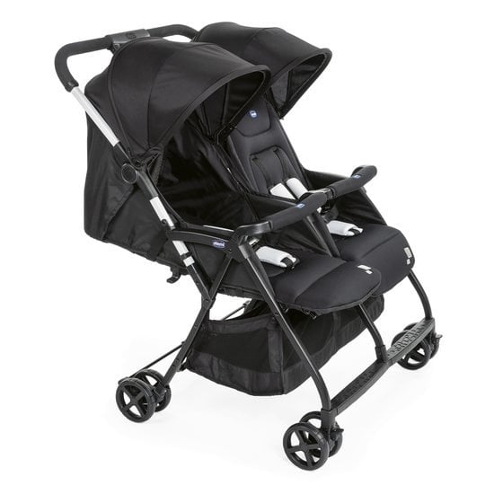 Poussette Ohlala Twin Black Night  de Chicco