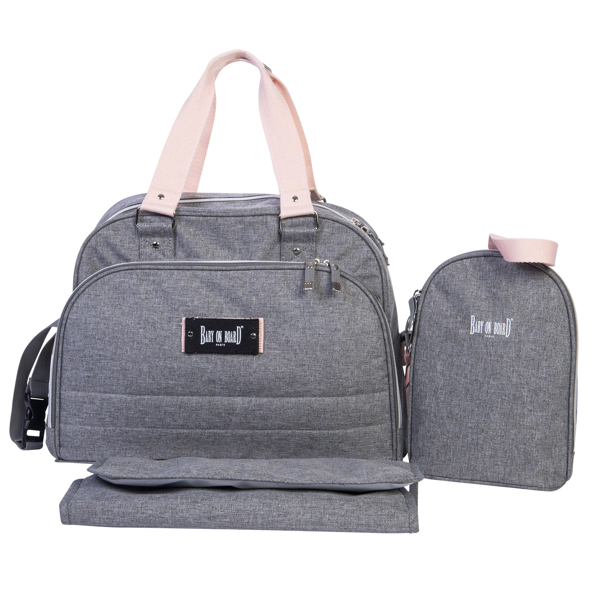 Sac langer Urban Sweet Pink de Baby On Board Sacs langer Aubert