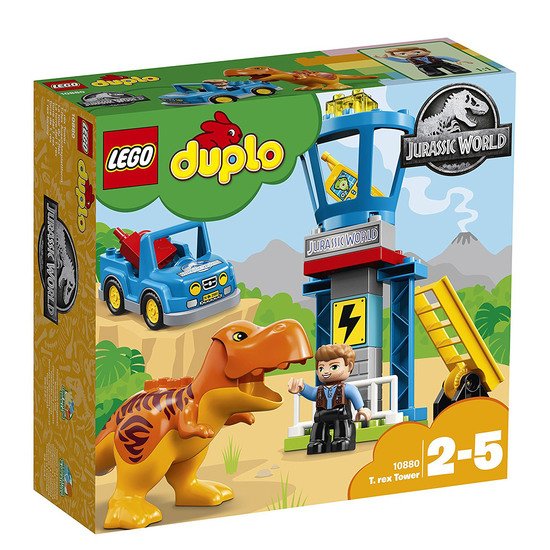 La Tour du T-Rex Jurassic World Multicolore  de LEGO® DUPLO®