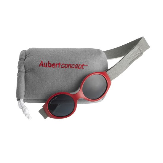 Lunettes de soleil Baby Bandeau Rouge S de Aubert concept