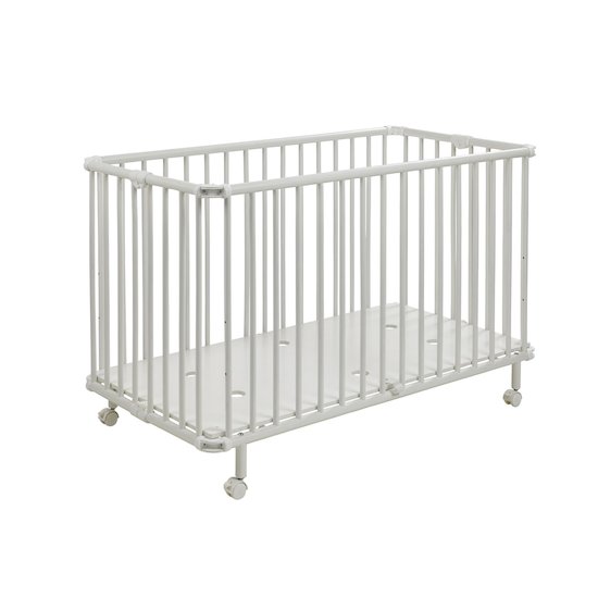 Lit Pliable Mayla 60x1 Blanc De Geuther Lits 60x1 Non Evolutifs Aubert