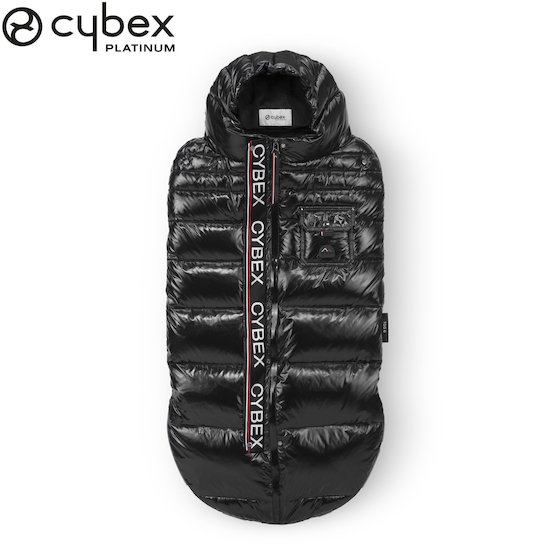 Chancelière hiver platinium Deep Black  de CYBEX