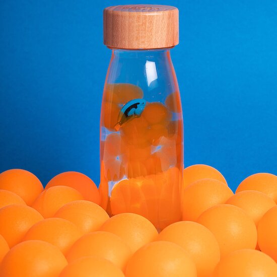 Bouteille sensorielle Sound Blue Tang   de Petit Boum