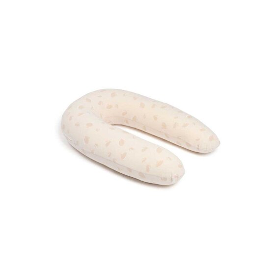 Coussin de maternité Twisty 2 en 1 doomoo Petals Latte  de Babymoov Coussin de maternité Twisty 2 en 1 doomoo Petals Latte  de Babymoov