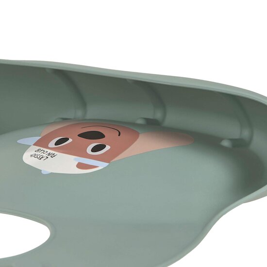 Tiny Team Bavoir Silicone Chien  de Lässig