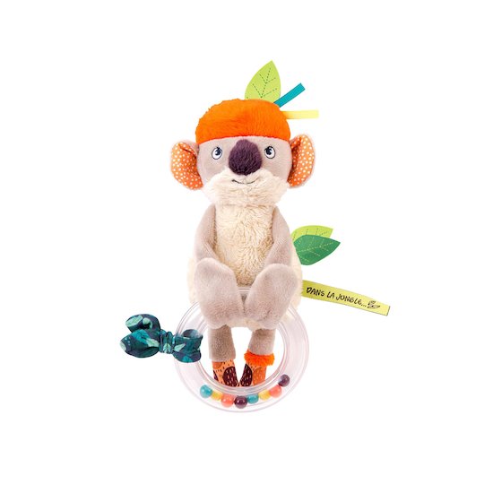 Dans la jungle Hochet anneau billes koala Koco   de Moulin Roty