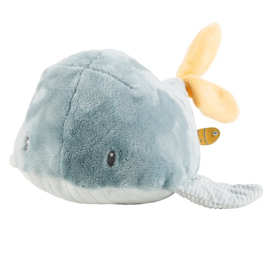 Romeo, Jules et Sally Peluche Sally la baleine 35 cm de Nattou