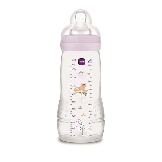 Biberon Easy Active Lilas 330 ml de Mam