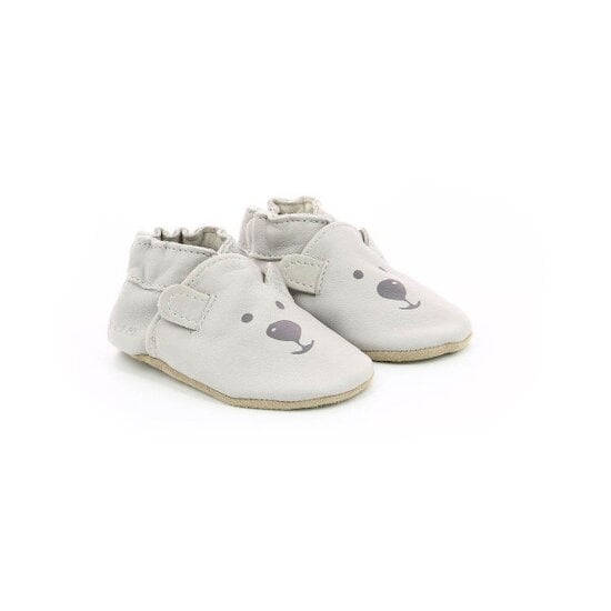 Chaussons Sweety Bear Gris de Robeez Aubert Dernière chance sur la Puériculture !