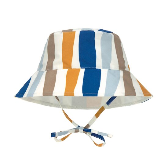 Chapeau anti-UV réversible Vagues Bleu  de Lässig