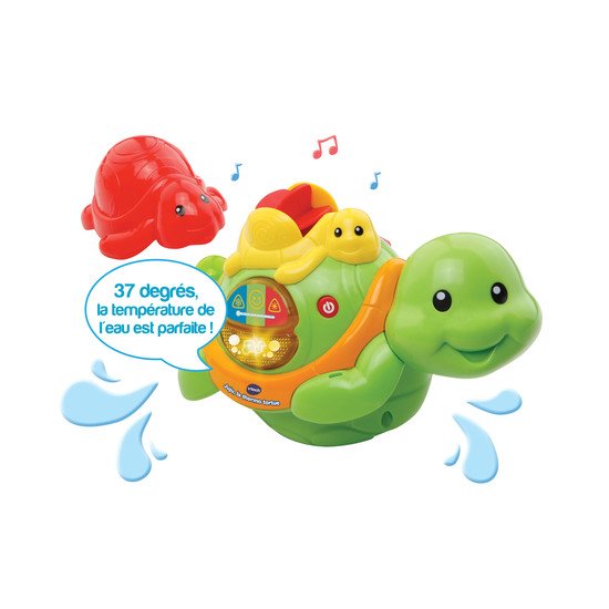 Juju la thermo tortue Vert  de Vtech