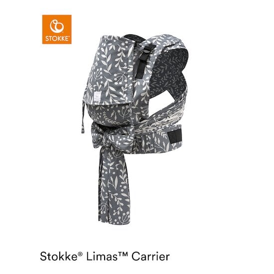 Porte-bébé Limas™ Carrier Plus OCS Ardoise florale  de Stokke®
