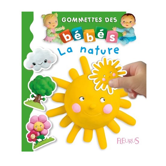 Les gommettes de bébé  La Nature   de Fleurus