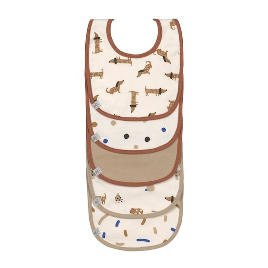 Bavoirs bébé imperméables en coton bio Tiny Farmer Mouton Lässig