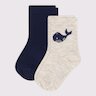 Lot 2 paires de chaussettes en coton