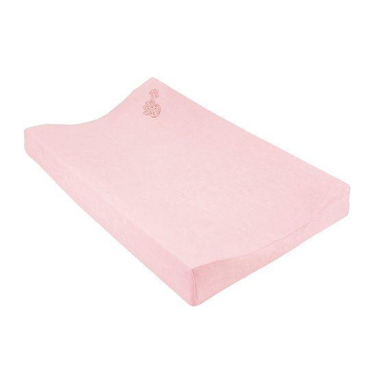 Housse de matelas à langer Rose leo  de Zewi Bébéjou