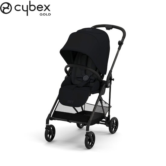 Poussette Melio Carbon Moon Black  de CYBEX