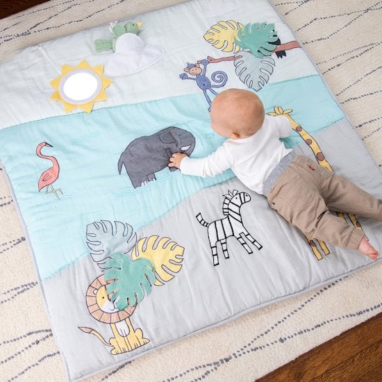 Tapis d'éveil géant et réversible  Jungle jam  de aden + anais essentials