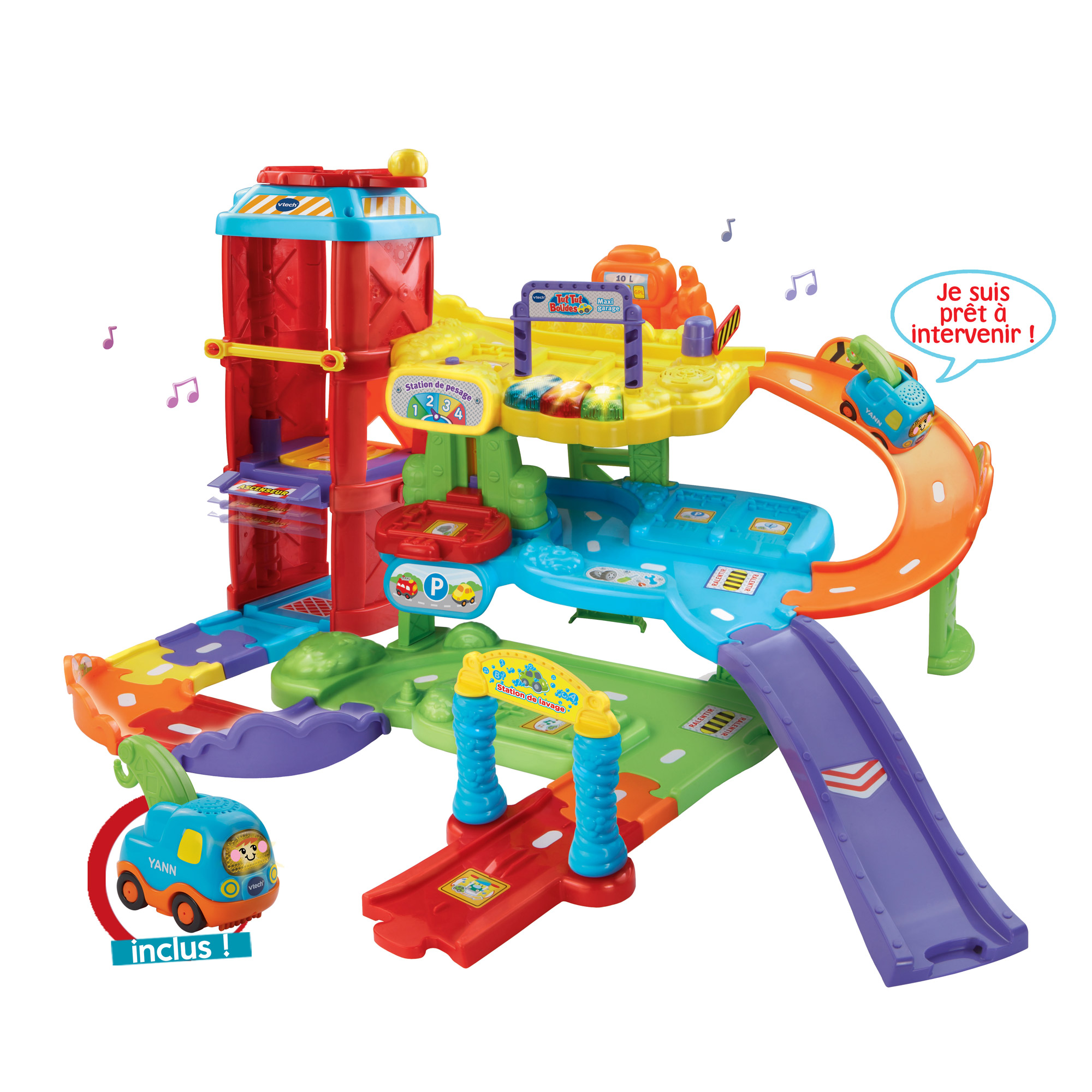 Tut Tut Bolide Centre De Controle Tut tut bolides maxi garage éducatif de Vtech, Voitures : Aubert