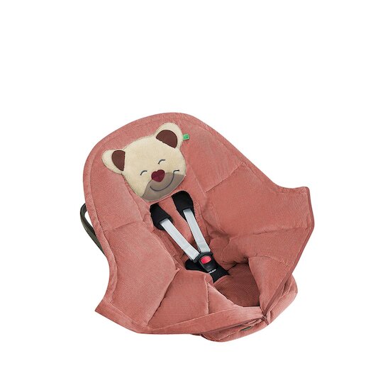 Chancelière Mucki Velours Corail Pastel  de Odenwalder