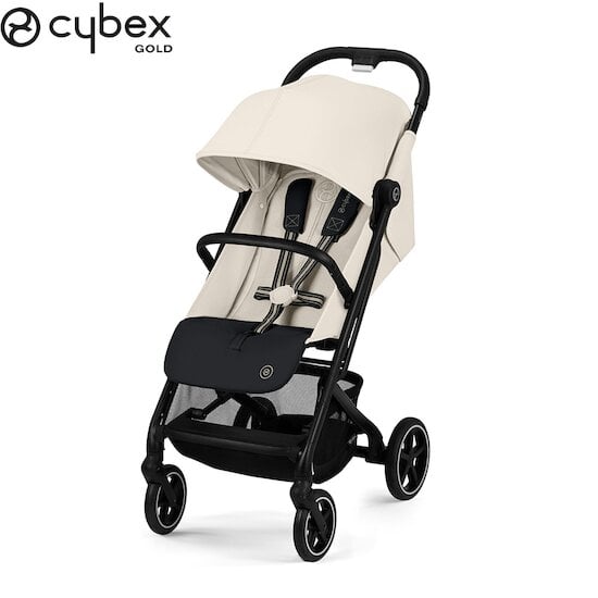 Poussette Beezy Châssis Black - Canvas White  de CYBEX