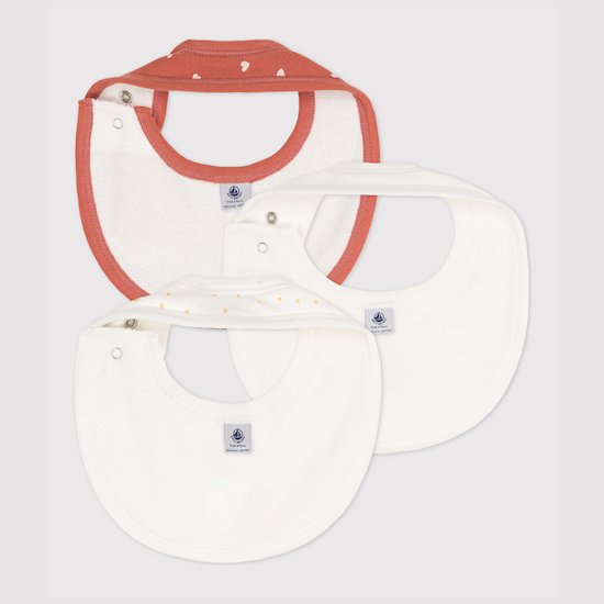Lot 3 Bavoirs   de Petit Bateau