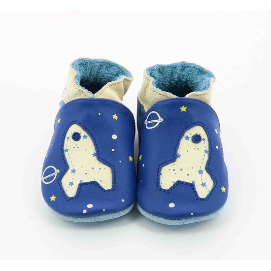 Chaussons Diflyno Bleu 17/18 de Robeez, Chaussons Garçon : Aubert