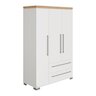 Kira Armoire 3 portes 2 tiroirs