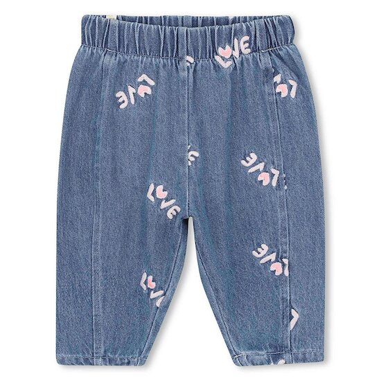 Pantalon en denim   de Billieblush Pantalon en denim   de Billieblush