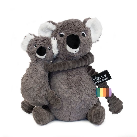 Ptipotos le koala Gris de Les Déglingos Aubert Dernière chance sur la Puériculture !