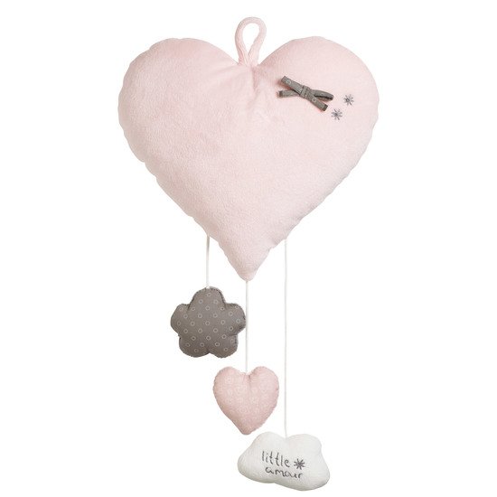 Lilibelle suspension décoration murale Rose  de Sauthon Baby's Sweet Home