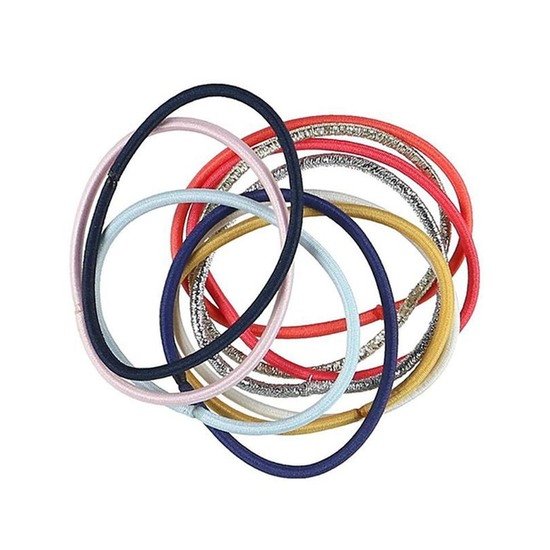 Lot élastiques à cheveux