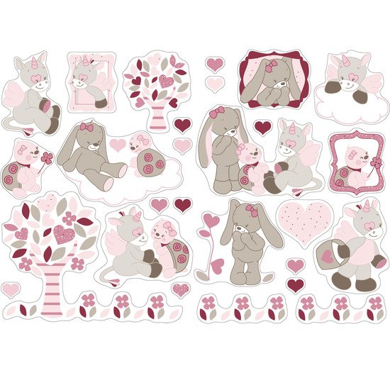 Nina Jade & Lili autocollants décoratifs