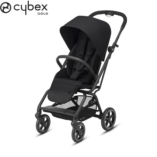 Poussette Eezy S Twist+ 2 Deep Black  de CYBEX